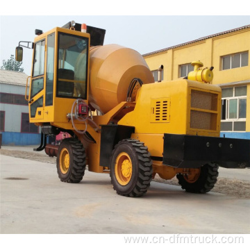 Self-Loading Concrete Mixer Portable Concrete Mixer